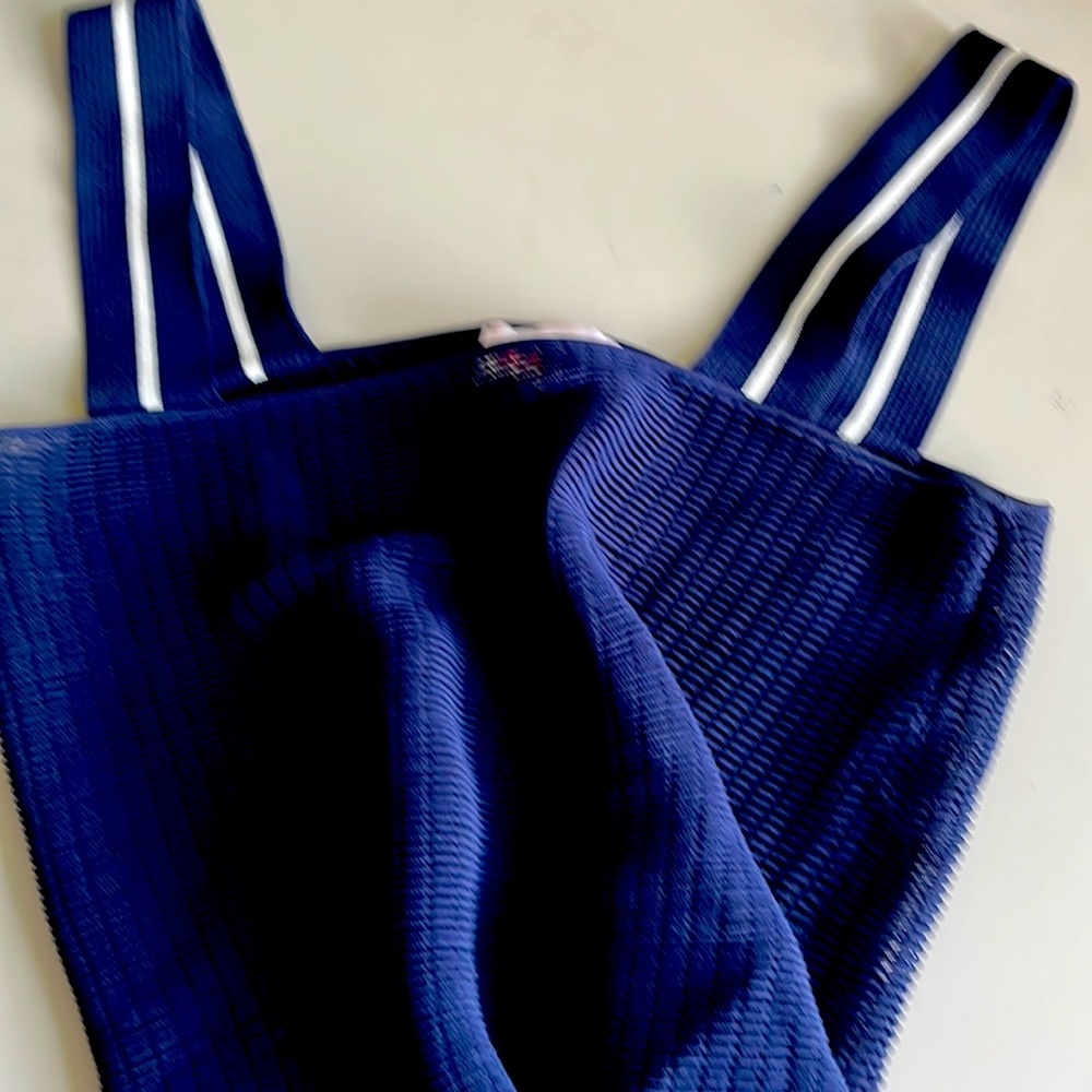 Solid & Stripe summer navy tank/ cammy